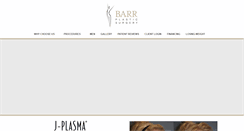 Desktop Screenshot of barrplasticsurgery.com